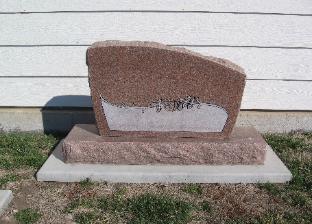 Monuments displayed at David City Chapel